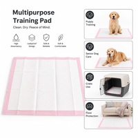Almohadillas de Entrenamiento Desechables de Algodón de 6 Capas, Ecológicas, Impermeables IPX7, de Secado Rápido, para Cachorros y Perros Adultos, Suministro de Fábrica