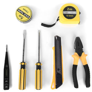 Herramientas domésticas de alta calidad, cuchillos, alicates, juego de herramientas de hardware de electrosonda negra - Product Image 2