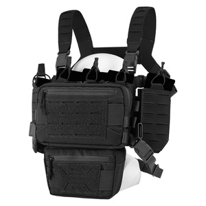 ชุดเกราะอกแบบยุทธวิธี SFB61 MOLLE น้ำหนักเบา พร้อมกระเป๋าคาดเอวแบบถอดได้ อุปกรณ์สำหรับการต่อสู้และการล่าสัตว์ - Product Image 1