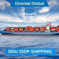 Agent maritime chinois à bon prix, services d'expédition maritime de la Chine vers les Émirats arabes unis, porte à porte, LCL + Express, 20-35 jours