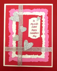 Valentine's Day Customizable Confession Card With Personalized Blessings Packaging Printing Product