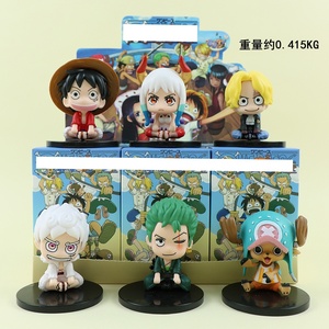 Coffret de figurines anime surprise Luffy Zoro <span class=keywords><strong>Nami</strong></span>, 12 figurines PVC style enfance Q pour collection et cadeau pour les fans d'anime - Product Image 3