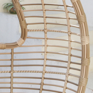 New Design Indoor Outdoor Patio Balcony Hanging Chair <b>Circle</b> <b>Swing</b> Chair for Garden Living Room Metal for Hotels - Product Image 5