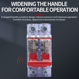 Автоматический выключатель CHRMSHDG DZ47-63 Mini AC MCB, 4.5кА, номинальное напряжение 415В, медный, монтаж на DIN-рейку/защелкивающийся/модульный - Product Image 4