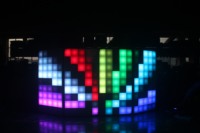 Façade de DJ numérique LED RGB programmable, éclairage de scène DMX512 pour boîte de nuit, bar, événement, spectacle