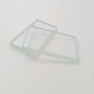 Customized fused silica crystal clear quartz glass customized quartz glass wafer / Borosilicate glass discs