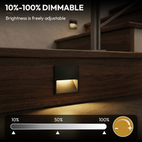 Produit très vendu, éclairage d'escalier extérieur LED IP65 Advance 1W 3W 5W 8W CRI80, éclairage d'escalier LED en aluminium