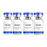 Sérum anti-âge et anti-acné, poudre de soin de la peau lyophilisée avec sérum de collagène hydrolysé, ingrédient de calendula pour le visage
