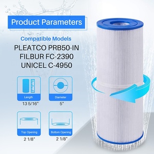FC-2390 C-4950 PRB50-IN Spa Cartouche Filtre Filtre À Charbon Actif Nettoyage De La <span class=keywords><strong>Piscine</strong></span> Cartouches Filtrantes De <span class=keywords><strong>Piscine</strong></span> Personnalisées - Product Image 2