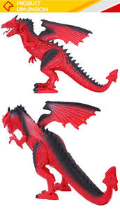 Jouets de simulation : Dinosaures musicaux télécommandés avec fonction de pulvérisation de feu et télécommande infrarouge - Product Image 3