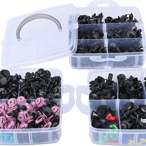 Kit de 680 clips universales para parachoques de coche Chirun Auto Parts con herramientas para reparación y reemplazo - Product Image 2