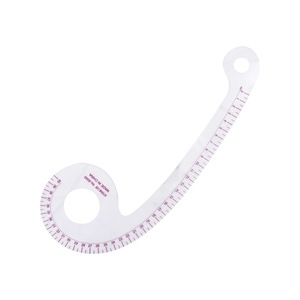 Regla Curva 6040 de 6 Pulgadas, Regla de Plástico para Diseño de Patrones y Corte de Prendas - Product Image 3