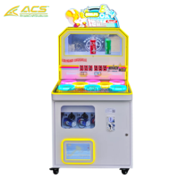 ACS Source Factory Jeu d'amusement à monnayeur pour attraper des écureuils terrestres par percussion physique, avec récompenses Cola, en métal et plastique, sans fil