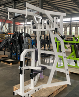 Máquina Comercial Iso Lateral para Polea Superior y Remo Inferior, Ajustable a Múltiples Ángulos, para Entrenamiento de Fuerza en Gimnasio, de Acero de Alta Resistencia, Directo de Fábrica