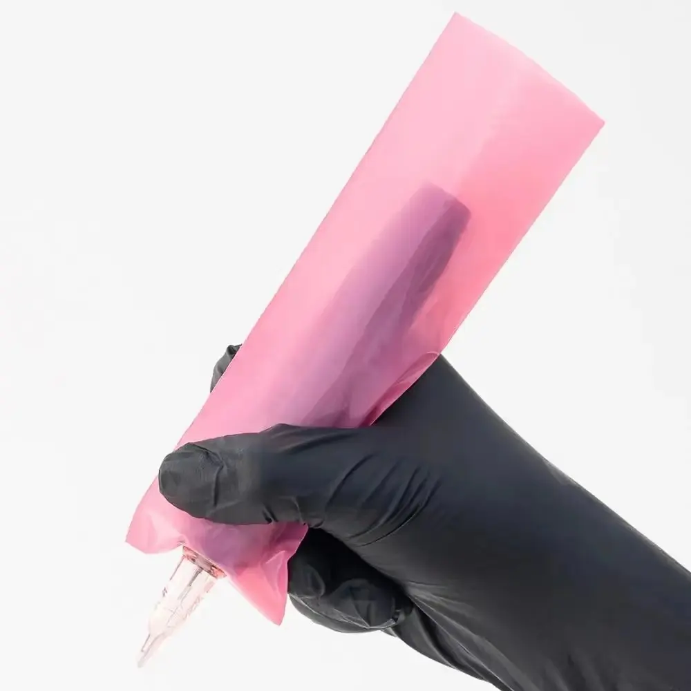 फिल्म कवरिंग, फ़िल्टरिंग और सुरक्षात्मक पेन के आकार के बैग सेट के साथ रंगीन डिस्पोजेबल स्याही कारतूस टैटू मशीन
