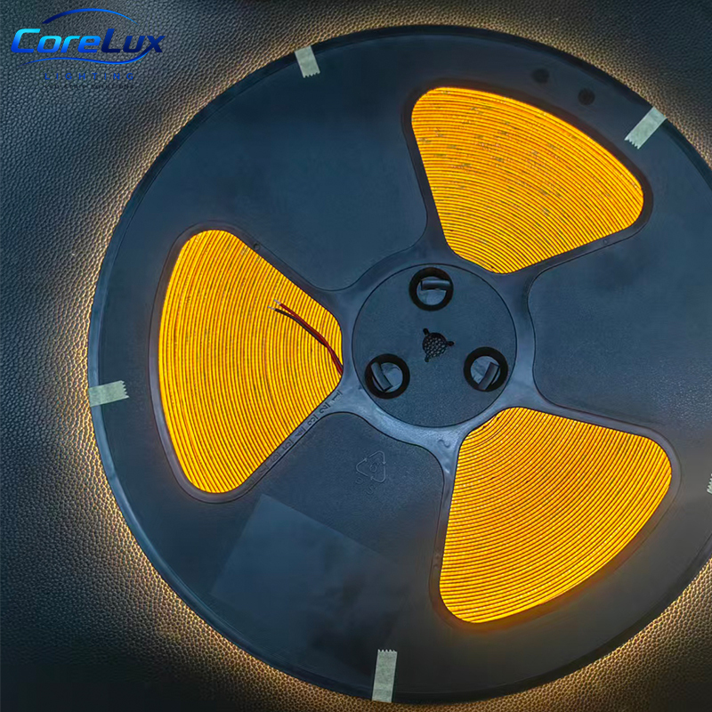 10.5W/M Energy Efficient LED Strip 24V 480leds/m 8MM PCB Width 50M Long Board for Indoor Large Space Continuous Illumination