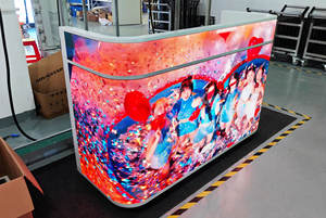 Écran LED pour stand DJ, bar <span class=keywords><strong>de</strong></span> <span class=keywords><strong>nuit</strong></span>, festival <span class=keywords><strong>de</strong></span> musique, Eagerled Front Desk GOB P1.53 P1.86 P2.5 - Product Image 3