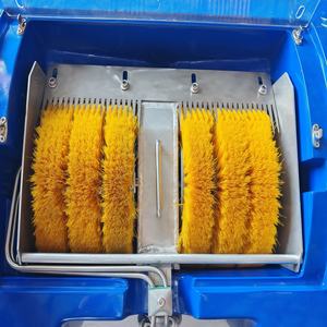 SZS-30 professionale serie industriale marina fuoriuscita di olio risposta portatile doppia spazzola Skimmer sull'acqua - Product Image 1