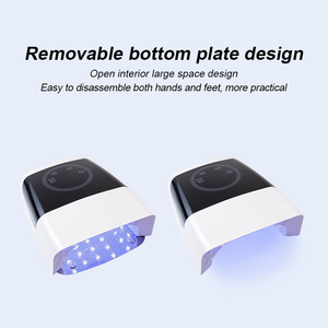 BIN 132W <span class=keywords><strong>Pro</strong></span> Lampe à ongles LED UV rechargeable sans fil Grand espace Séchoir à ongles de salon à durcissement rapide - Product Image 5