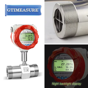 Đồng hồ đo lưu lượng chất lỏng bằng thép không gỉ bán buôn, đầu ra xung, dùng cho sữa, bia, dầu <span class=keywords><strong>diesel</strong></span>, rượu, thủy lực, tuabin - Product Image 3