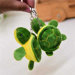 Lindos Peluches de Tortuga de Dibujos Animados, Pequeños Colgantes de Tortuga, Llavero para Bolsa, Regalo Creativo y Divertido para Niños, Juguetes de Peluche de Tortuga - Product Image 2