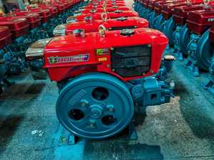 Moteur diesel monocylindre Moteur diesel refroidi à l'eau Type de <span class=keywords><strong>radiateur</strong></span> 25HP - Product Image 2