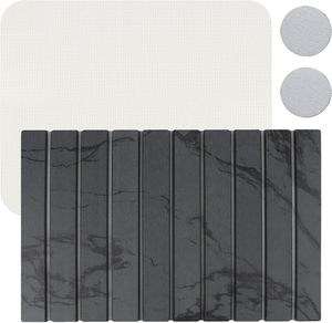 Tapis de bain moderne imprimé UV, écologique, absorbant, à séchage rapide, pliable, antidérapant, grand format, pour salle de bain, cuisine, maison - Product Image 1