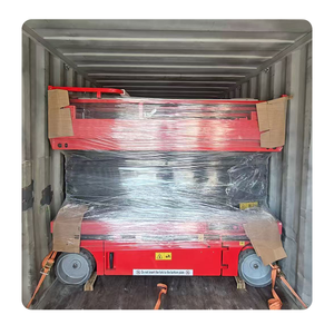 Tự hành Scissor Lift xi lanh thủy lực Cargo Lift 6 M 8 M nền tảng vận chuyển hàng hóa thang máy cho trên không - Product Image 4