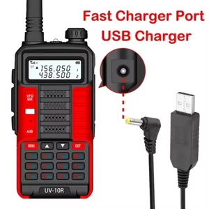 Baofeng-Walkie-talkie de doble banda, radio de dos vías <span class=keywords><strong>Uv10r</strong></span> Plus, de alta potencia, de 8W, walkie-talkie, original, de doble banda, de dos vías, de 8W - Product Image 2