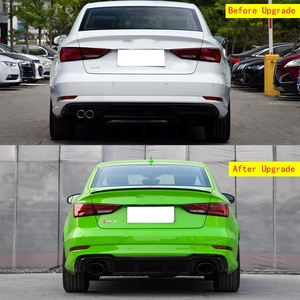 Ventes d'usine 2017-2020 <span class=keywords><strong>Audi</strong></span> A3 <span class=keywords><strong>RS3</strong></span> Kits de carrosserie de style amélioré Nouveaux phares de condition Pare-chocs avant Feux arrière Kits de carrosserie de calandre - Product Image 3
