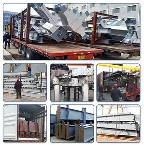 Barato Prefab portátil montado estructura de acero almacenes Solomon Warehouse edificio de metal para la venta - Product Image 4