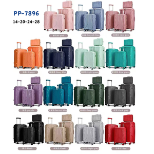 Ensemble de valises de voyage de luxe en PP, imperméables, légères, grande capacité, 4 pièces, tendance - Product Image 2