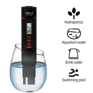 Medidor digital de calidad del agua TDS-7 0-9990 PPM para análisis de agua potable - Product Image 2