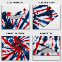 T-shirts pour hommes 100% coton, tissu tricoté de haute qualité, impression sérigraphique, logo personnalisé, respirant, coupe ample, t-shirt pour hommes