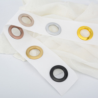 Anneaux de rideau en gros, accessoires de rideau de haute qualité pour tringle romaine, décoration de maison, œillets de rideau en plastique OEM