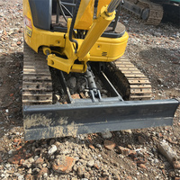 Mini-excavatrice Komatsu 30 d'occasion, 3 tonnes, moteur et pompe en excellent état