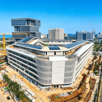 Gedung Perkantoran Komersial Bertingkat Banyak dari Baja Pracetak untuk Pemerintah & Kantor Pusat Perusahaan