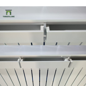 Cubierta Moderna para Radiador con 2 Cajones, Función de Almacenamiento, Cubierta de Estilo Europeo para Radiador para Apartamentos Modernos - Product Image 5