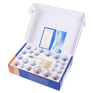 Set di 24 Coppette per Terapia Tradizionale Cinese, Metodo Fisico per Rilassare i Muscoli e Promuovere la Circolazione Sanguigna - Product Image 3