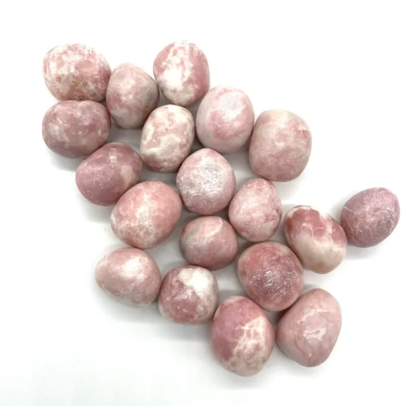 Cristal Natural Tumbled Healing Tumbled Stone Rekiki Pink Opal Tumbled Stone