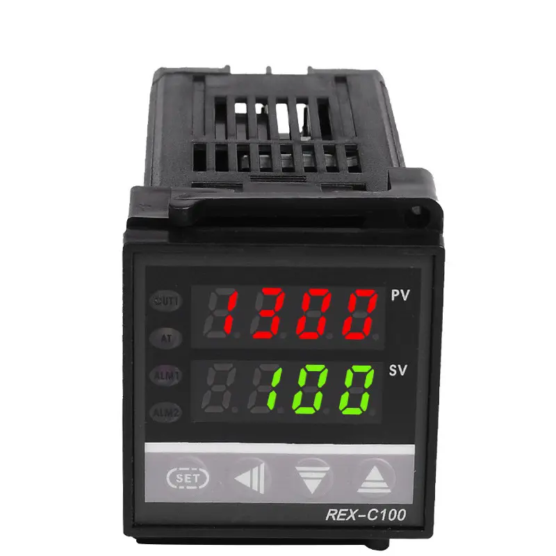 Nieuw Alarm REX-C100 110V Tot 240V Graden Digitale Pid Temperatuurregelaar Kits Met K Type Sonde Sensor