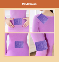 HODAF Patch menstruel auto-chauffant aux herbes naturelles, doux et indolore, patch transdermique pour femmes, coussinets chauffants longue durée