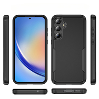 Funda Protectora para S25 FE/S22/S23 Plus/S21/S24 FE/A53/A24/A17/A54/A16/5G con Material TPU+PC y Protección Magnética