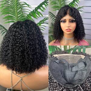 100% 处女人发高密度12A 5*5越南SDD扭结卷发假发巴西秘鲁超双拉胶假发 - Product Image 1