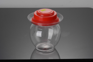 Gıda sınıfı şeffaf plastik Pet kavanozlar 2000ml/1000ml/800ml/1L/2L fındık kremi ve lolipop ve şeker için Pet gıda saklama kapları - Product Image 5