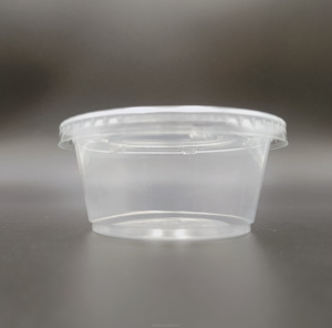 Offre Spéciale 0.75oz 1.5oz <span class=keywords><strong>2oz</strong></span> 2.5oz 3.25oz 4oz 5.5oz Gobelets en plastique jetables transparents <span class=keywords><strong>PET</strong></span> RPET PP Portion <span class=keywords><strong>Cup</strong></span> Deli Container avec couvercles - Product Image 5