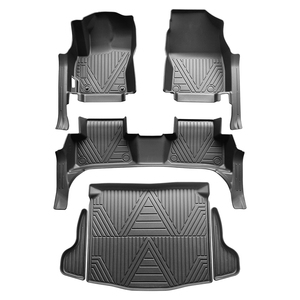 Factory Custom5DTPE <b>Rubber</b> Eco-friendly Waterproof Anti Slip5D Car <b>Floor</b> Mats 3 Pieces for Toyota COROLLA CROSS/DRONTLANDER 2020 - Product Image 2
