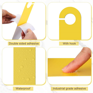 Trampas Adhesivas Amarillas de Doble Cara Personalizadas para Moscas de la Fruta, Tabla de Pegamento para Insectos, Control de Plagas en Jardines, Granjas e Invernaderos - Product Image 6