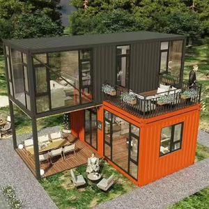 <span class=keywords><strong>Casa</strong></span> Contenedor Plegable y Expandible, Aislada, de 40 pies, Prefabricada, Impermeable, <span class=keywords><strong>Casa</strong></span> Móvil Prefabricada - Product Image 1