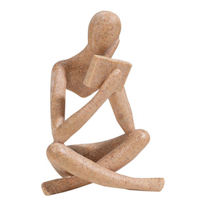 Figura Abstracta de Resina de Artes Místicas, Decoración de Arte Moderno para Estantería, Accesorio de Lectura, Regalo Artesanal - Product Image 5